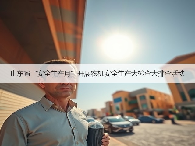 山东省“安全生产月”开展农机安全生产大检查大排查活动(图3) 山东省“安全生产月”开展农机安全生产大检查大排查活动(图3)