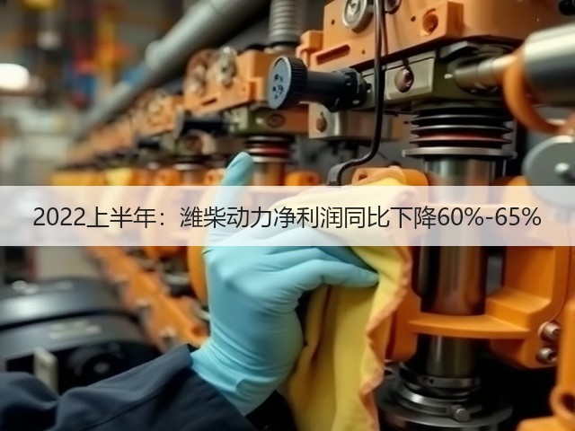 2022上半年:潍柴动力净利润同比下降60%-65%(图3) 2022上半年:潍柴动力净利润同比下降60%-65%(图3)
