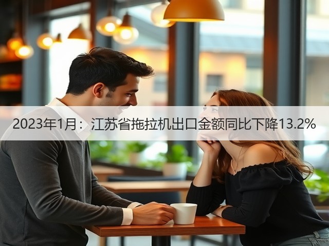 2023年1月:江苏省拖拉机出口金额同比下降13.2%(图3) 2023年1月:江苏省拖拉机出口金额同比下降13.2%(图3)