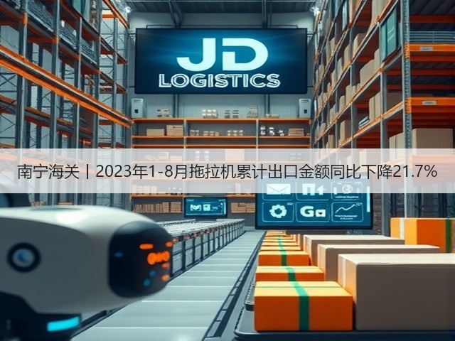 南宁海关丨2023年1-8月拖拉机累计出口金额同比下降21.7%(图2) 南宁海关丨2023年1-8月拖拉机累计出口金额同比下降21.7%(图2)