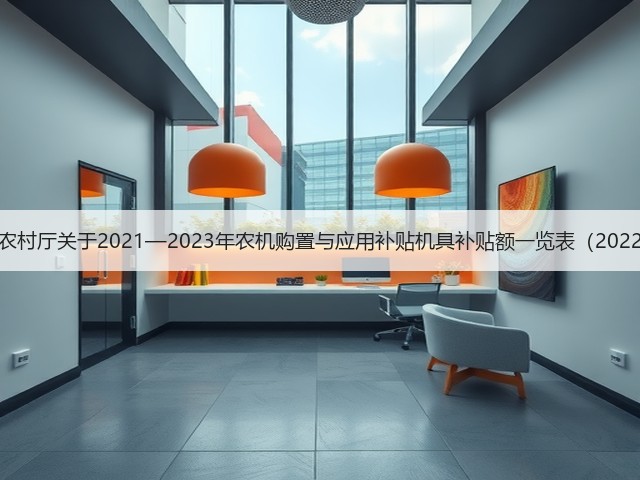湖北省农业农村厅关于2021—2023年农机购置与应用补贴机具补贴额一览表（2022年第二批）(图1)