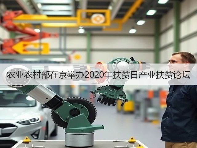 农业农村部在京举办2020年扶贫日产业扶贫论坛(图1) 农业农村部在京举办2020年扶贫日产业扶贫论坛(图1)