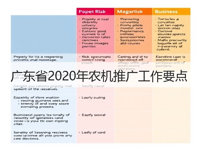 广东省2020年农机推广工作要点(图3) 广东省2020年农机推广工作要点(图3)