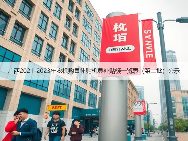 广西2021-2023年农机购置补贴机具补贴额一览表(第二批)公示(图3) 广西2021-2023年农机购置补贴机具补贴额一览表(第二批)公示(图3)