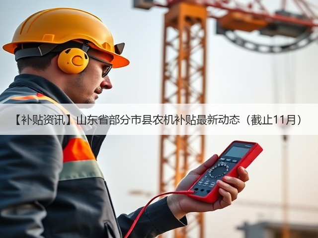 【补贴资讯】山东省部分市县农机补贴最新动态(截止11月)(图1) 【补贴资讯】山东省部分市县农机补贴最新动态(截止11月)(图1)