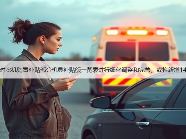 甘肃省对农机购置补贴部分机具补贴额一览表进行细化调整和完善，或将新增14个品目(图3)