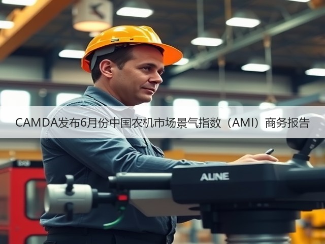 CAMDA发布6月份中国农机市场景气指数(AMI)商务报告(图1) CAMDA发布6月份中国农机市场景气指数(AMI)商务报告(图1)