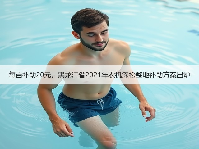每亩补助20元，黑龙江省2021年农机深松整地补助方案出炉(图1)