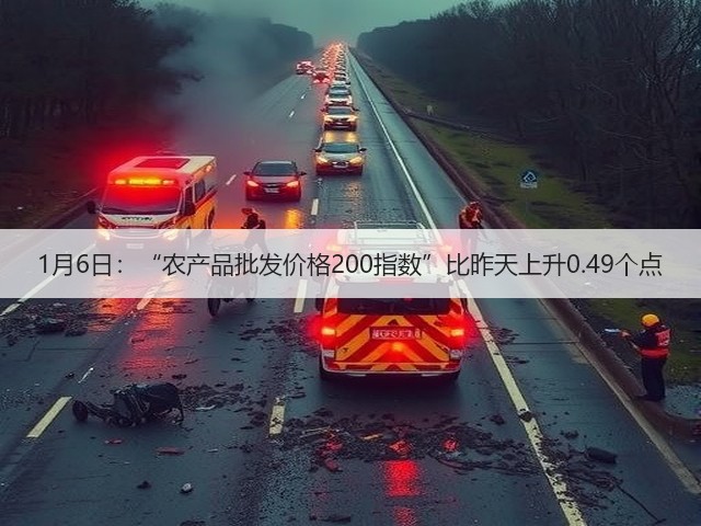 1月6日:“农产品批发价格200指数”比昨天上升0.49个点(图1) 1月6日:“农产品批发价格200指数”比昨天上升0.49个点(图1)