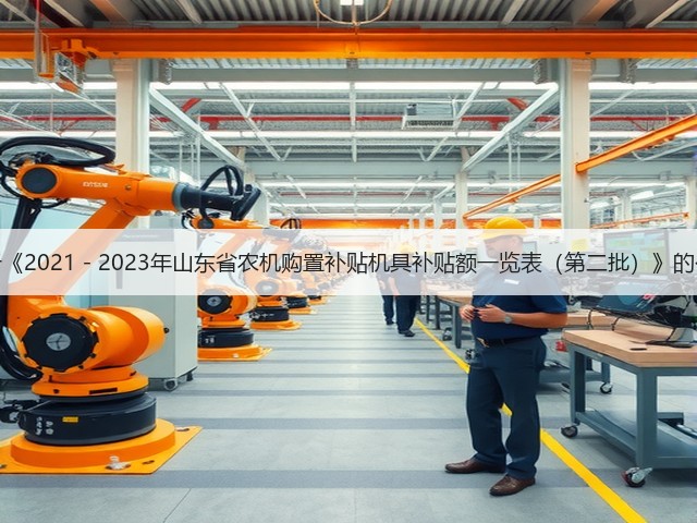 关于《2021-2023年山东省农机购置补贴机具补贴额一览表(第二批)》的公示(图2) 关于《2021-2023年山东省农机购置补贴机具补贴额一览表(第二批)》的公示(图2)
