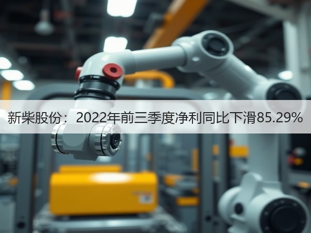 新柴股份:2022年前三季度净利同比下滑85.29%(图2) 新柴股份:2022年前三季度净利同比下滑85.29%(图2)