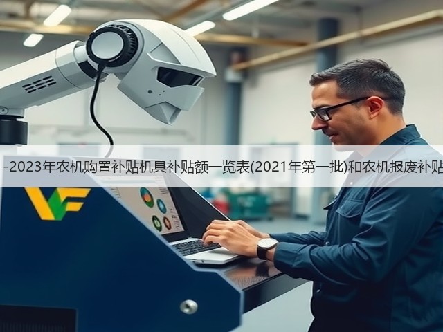 湖北省2021-2023年农机购置补贴机具补贴额一览表(2021年第一批)和农机报废补贴一览表公示(图1)
