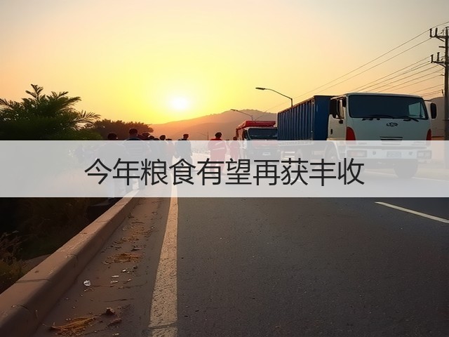 今年粮食有望再获丰收(图3) 今年粮食有望再获丰收(图3)