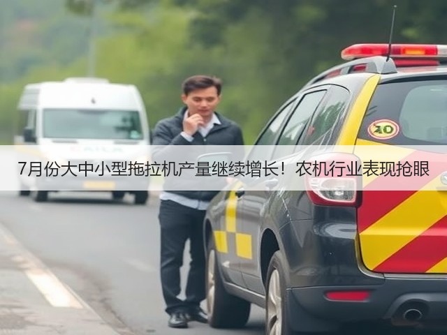 7月份大中小型拖拉机产量继续增长!农机行业表现抢眼(图3) 7月份大中小型拖拉机产量继续增长!农机行业表现抢眼(图3)