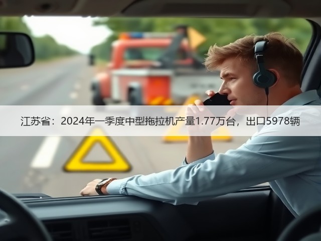 江苏省:2024年一季度中型拖拉机产量1.77万台,出口5978辆(图3) 江苏省:2024年一季度中型拖拉机产量1.77万台,出口5978辆(图3)