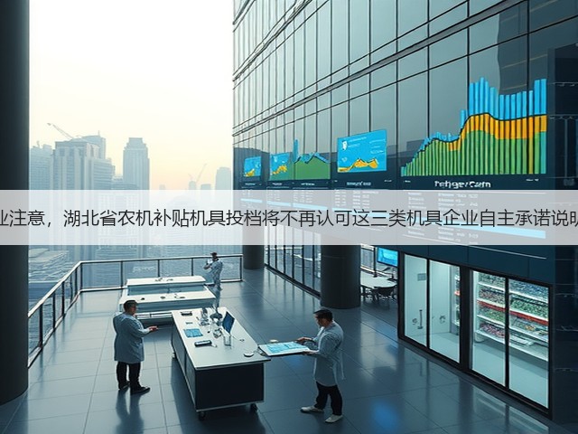 农机企业注意,湖北省农机补贴机具投档将不再认可这三类机具企业自主承诺说明文件!(图1) 农机企业注意,湖北省农机补贴机具投档将不再认可这三类机具企业自主承诺说明文件!(图1)