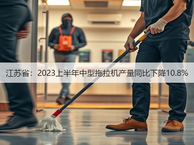 江苏省：2023上半年中型拖拉机产量同比下降10.8%(图1)