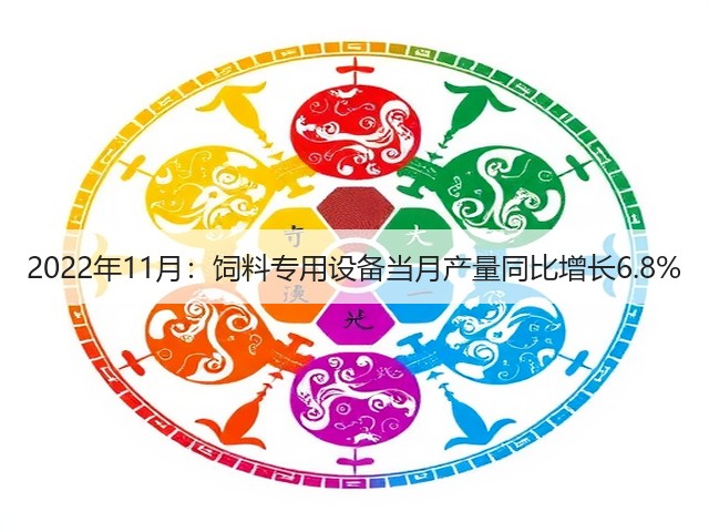 2022年11月:饲料专用设备当月产量同比增长6.8%(图3) 2022年11月:饲料专用设备当月产量同比增长6.8%(图3)