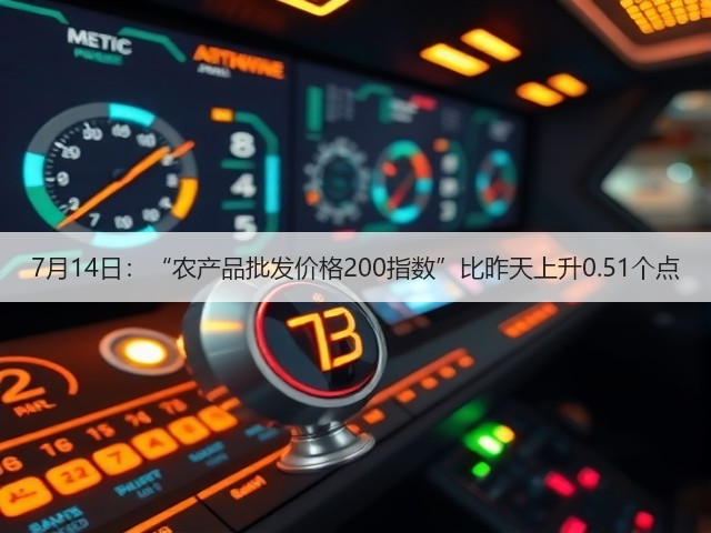 7月14日:“农产品批发价格200指数”比昨天上升0.51个点(图1) 7月14日:“农产品批发价格200指数”比昨天上升0.51个点(图1)