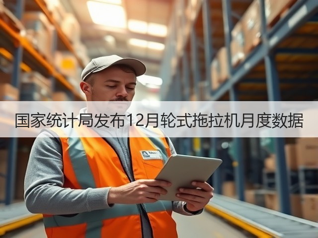 国家统计局发布12月轮式拖拉机月度数据(图3)