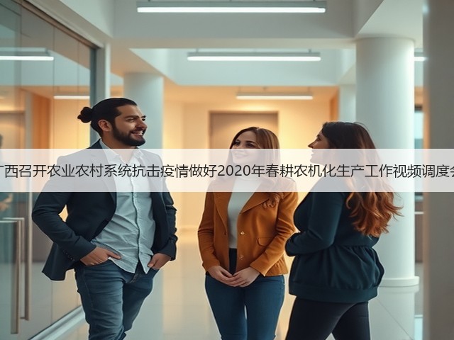 广西召开农业农村系统抗击疫情做好2020年春耕农机化生产工作视频调度会(图3) 广西召开农业农村系统抗击疫情做好2020年春耕农机化生产工作视频调度会(图3)