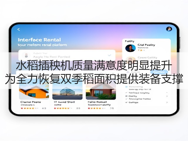水稻插秧机质量满意度明显提升 为全力恢复双季稻面积提供装备支撑(图1) 水稻插秧机质量满意度明显提升 为全力恢复双季稻面积提供装备支撑(图1)