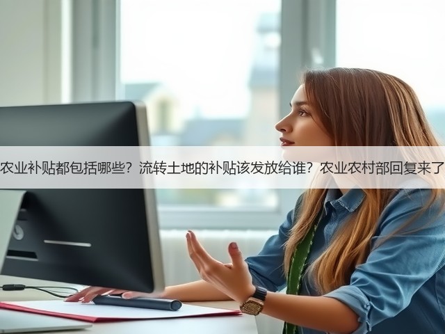 农业补贴都包括哪些?流转土地的补贴该发放给谁?农业农村部回复来了(图3) 农业补贴都包括哪些?流转土地的补贴该发放给谁?农业农村部回复来了(图3)