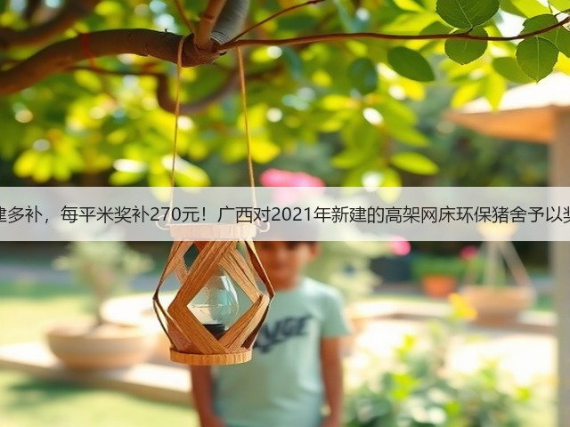 多建多补,每平米奖补270元!广西对2021年新建的高架网床环保猪舍予以奖补(图2) 多建多补,每平米奖补270元!广西对2021年新建的高架网床环保猪舍予以奖补(图2)