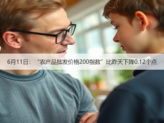6月11日:“农产品批发价格200指数”比昨天下降0.12个点(图3) 6月11日:“农产品批发价格200指数”比昨天下降0.12个点(图3)