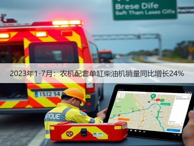 2023年1-7月：农机配套单缸柴油机销量同比增长24%(图3)