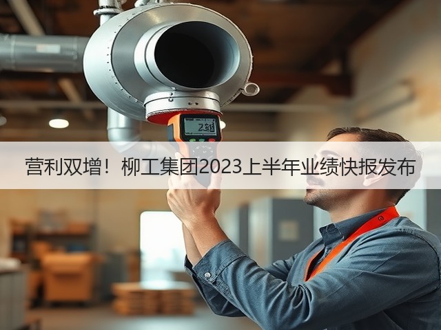 营利双增！柳工集团2023上半年业绩快报发布(图2)