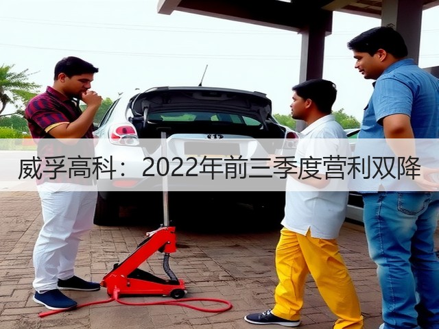 威孚高科：2022年前三季度营利双降(图2)
