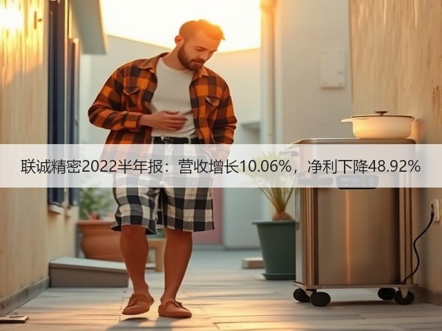 联诚精密2022半年报：营收增长10.06%，净利下降48.92%(图1)