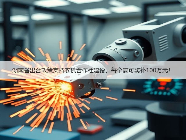 湖南省出台政策支持农机合作社建设,每个高可奖补100万元!(图2) 湖南省出台政策支持农机合作社建设,每个高可奖补100万元!(图2)