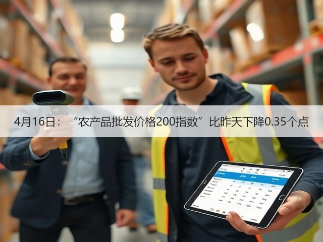 4月16日:“农产品批发价格200指数”比昨天下降0.35个点(图2) 4月16日:“农产品批发价格200指数”比昨天下降0.35个点(图2)