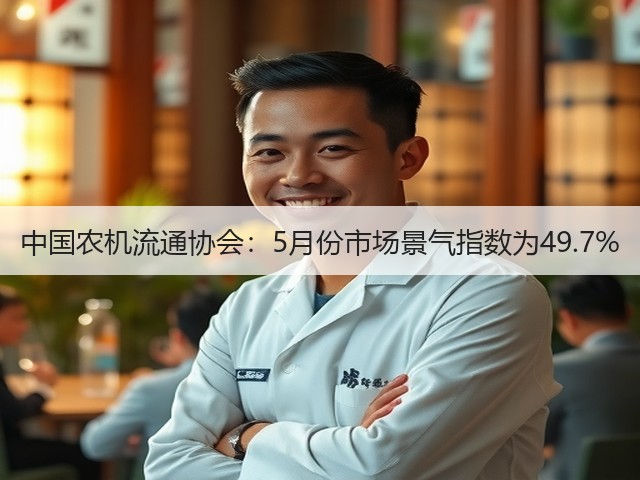 中国农机流通协会：5月份市场景气指数为49.7%(图3)