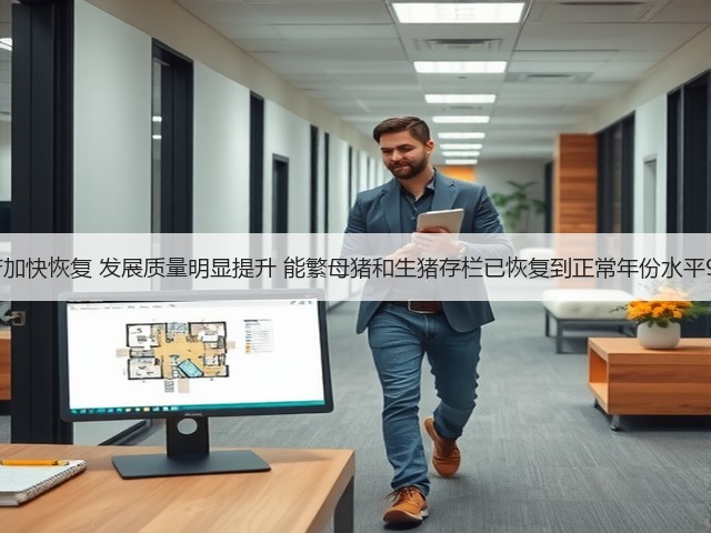 生猪生产加快恢复 发展质量明显提升 能繁母猪和生猪存栏已恢复到正常年份水平90%以上(图1) 生猪生产加快恢复 发展质量明显提升 能繁母猪和生猪存栏已恢复到正常年份水平90%以上(图1)