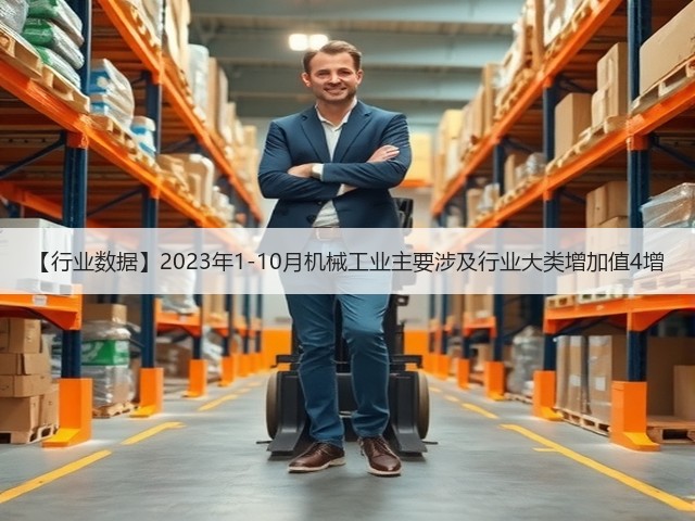【行业数据】2023年1-10月机械工业主要涉及行业大类增加值4增(图1)