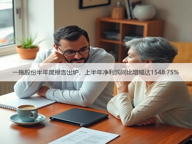 一拖股份半年度报告出炉,上半年净利润同比增幅达1548.75%(图2) 一拖股份半年度报告出炉,上半年净利润同比增幅达1548.75%(图2)