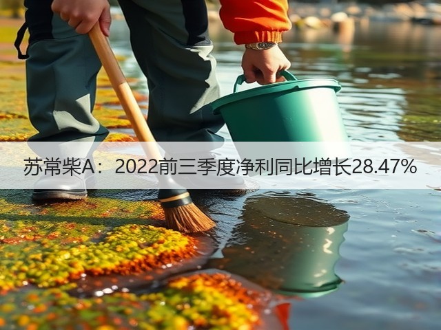 苏常柴A:2022前三季度净利同比增长28.47%(图3) 苏常柴A:2022前三季度净利同比增长28.47%(图3)