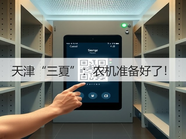 天津“三夏”:农机准备好了!(图3) 天津“三夏”:农机准备好了!(图3)