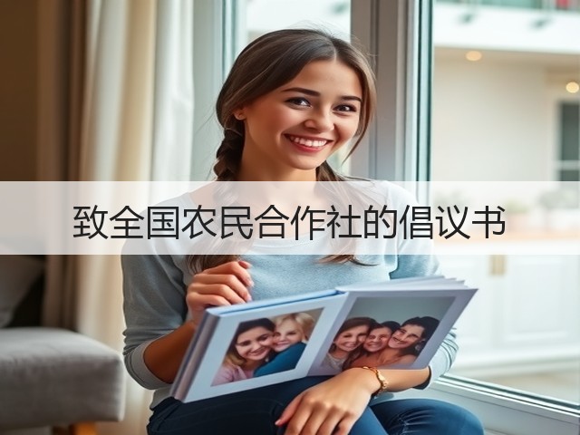 致全国农民合作社的倡议书(图2) 致全国农民合作社的倡议书(图2)