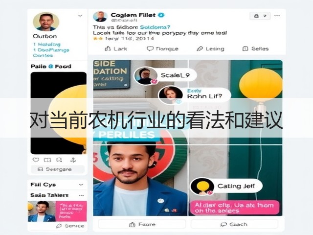 对当前农机行业的看法和建议(图1) 对当前农机行业的看法和建议(图1)