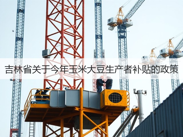 吉林省关于今年玉米大豆生产者补贴的政策(图2)