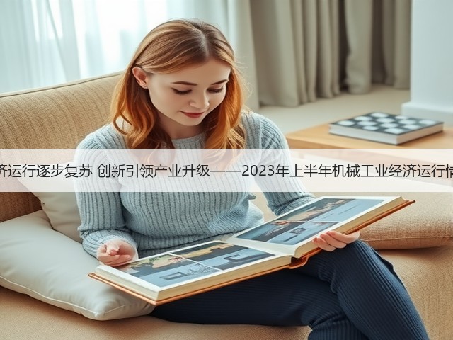 经济运行逐步复苏 创新引领产业升级——2023年上半年机械工业经济运行情况(图1)