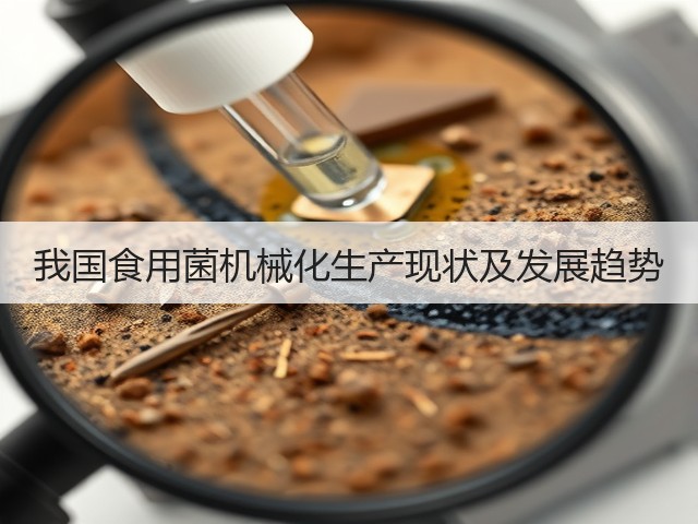 我国食用菌机械化生产现状及发展趋势(图3)