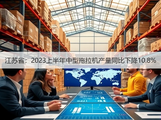 江苏省：2023上半年中型拖拉机产量同比下降10.8%(图2)