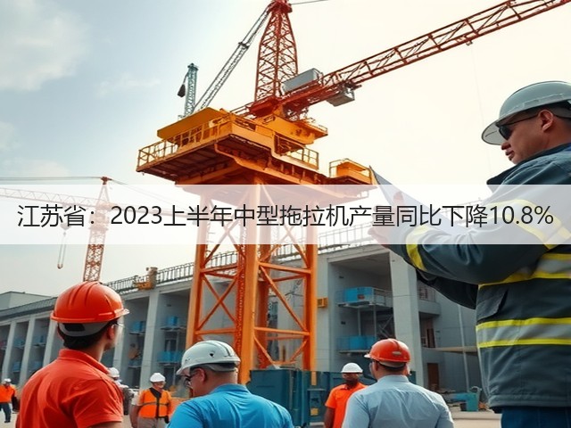 江苏省：2023上半年中型拖拉机产量同比下降10.8%(图1)