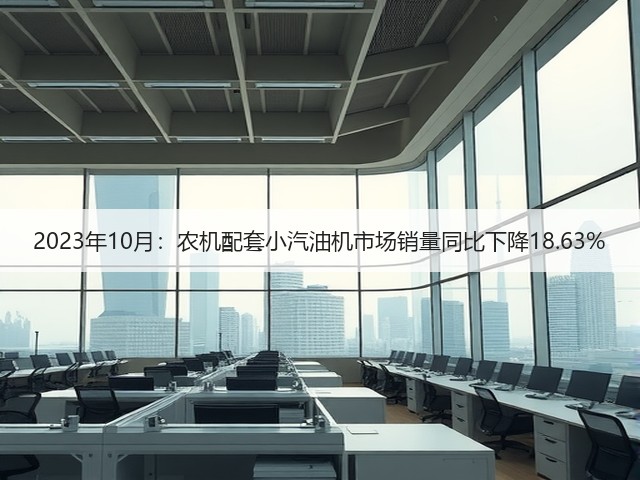 2023年10月:农机配套小汽油机市场销量同比下降18.63%(图2) 2023年10月:农机配套小汽油机市场销量同比下降18.63%(图2)
