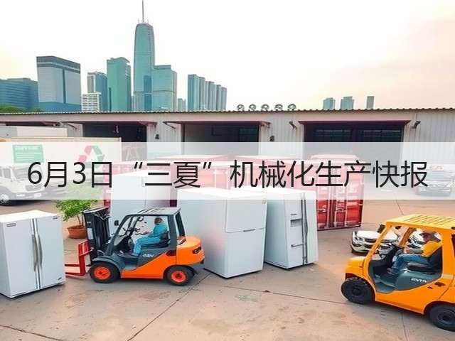 6月3日“三夏”机械化生产快报(图3) 6月3日“三夏”机械化生产快报(图3)